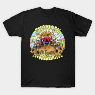 American Invertebrates trippy jumping spider logo #2 T-Shirt